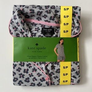New Kate Spade 2-Piece Floral Pajama Set Size Small